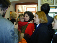 P1010099 - Veronika s Mimi a Michalem v muzeu